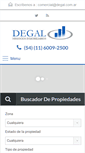 Mobile Screenshot of degal.com.ar
